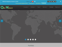 Tablet Screenshot of omniwebtech.com